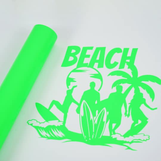 12 Pack: Glow-in-the-Dark Heat Transfer Vinyl by Make Market